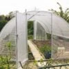 Serre Tunnel Tonneau En Polyéthylène 22 M² - Mini 6 X 3,7 M -Garanta Jardin Magasin 237000