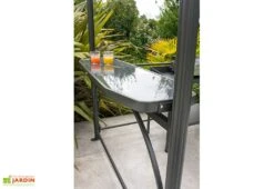 Abri Pour Barbecue En Aluminium Et Polycarbonate 150 X 240 Cm -Garanta Jardin Magasin abri barbecue 3