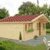 Abri De Jardin Bois Laurier 17 - 19,8 M² 1 Abri De Jardin Bois Laurier 17 - 19,8 M² -Garanta Jardin Magasin abri de jardin bois