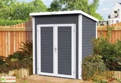 Abri De Jardin Bois 19 Mm Skur 1 - 2,19 M²