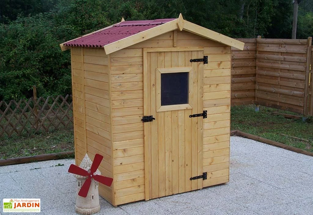Abri De Jardin Bois Eden (1,6x1,2) 16mm+Plancher 4 Abri De Jardin Bois Eden (1,6x1,2) 16mm+Plancher – Image 2
