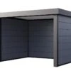 Abri De Jardin En Acier Galvanisé Ouvert Singolo - 10,6 M² 1 Abri De Jardin En Acier Galvanisé Ouvert Singolo - 10,6 M² -Garanta Jardin Magasin abri gris singolo 3630