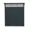 Abri De Jardin En Acier Galvanisé Duramax Modern 4 M² Gris Anthracite -Garanta Jardin Magasin abri jardin acier galvanise duramax modern 6x5 anthracite