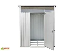 Abri De Jardin En Acier Galvanisé Duramax Modern 4 M² Gris Silver -Garanta Jardin Magasin abri jardin acier galvanise duramax modern 6x5 gris 2