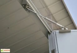 Abri De Jardin En Acier Galvanisé Duramax Modern 4 M² Gris Silver -Garanta Jardin Magasin abri jardin acier galvanise duramax modern 6x5 gris 5