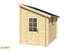 Abri De Jardin Adossé En Bois D’épicéa Brut Jura 4,95 M² 6 Abri De Jardin Adossé En Bois D’épicéa Brut Jura 4,95 M² -Garanta Jardin Magasin abri jardin adosse bois olg jura