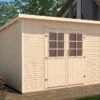 Abri De Jardin En Bois D’épicéa 219 Weka-Line T2 – 7,08 M² -Garanta Jardin Magasin abri jardin bois 219 weka line t2 brut