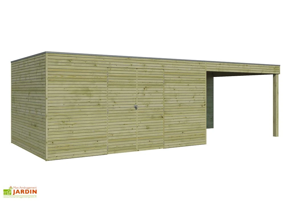 Abri De Jardin En Bois Traité Autoclave Avec Auvent 3 Abri De Jardin En Bois Traité Autoclave Avec Auvent