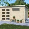 Abri De Jardin En Bois D’épicéa Brut Capucine – 9,87 M² -Garanta Jardin Magasin abri jardin bois brut capucine