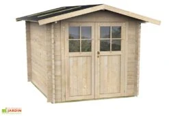 Abri De Jardin En Bois Brut 25 Mm - Opéra -Garanta Jardin Magasin abri jardin bois brut opera alce living