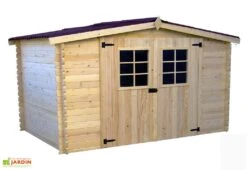Abri De Jardin En Bois D’Épicéa Brut 9 M² 6 Abri De Jardin En Bois D’Épicéa Brut 9 M² -Garanta Jardin Magasin abri jardin bois epicea brut 9 m 1 1