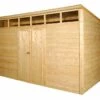 Abri De Jardin En Bois D’Épicéa Q Line 10 M² -Garanta Jardin Magasin abri jardin bois epicea qline 10m