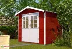 Abri De Jardin En Bois D’Épicéa WekaLine 6,1 M² (3 Coloris) -Garanta Jardin Magasin abri jardin bois epicea wekaline 6 1 m 3 coloris 3