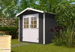 Abri De Jardin En Bois D’Épicéa WekaLine 6,1 M² (3 Coloris) -Garanta Jardin Magasin abri jardin bois epicea wekaline 6 1 m 3 coloris 5