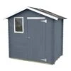 Abri De Jardin En Bois De Pin Traité Livia – 2,57 M² -Garanta Jardin Magasin abri jardin bois pin livia gris
