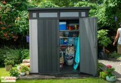 Keter Abri De Jardin PVC Brossium Monopente 77 (216 X 216) -Garanta Jardin Magasin abri jardin brossium keter polypropylene 4m