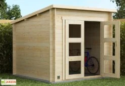 Abri De Jardin En Bois D'épicéa De 5,9m² Ep.19 Mm - Juno -Garanta Jardin Magasin abri jardin forest style itury 2