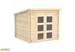 Abri De Jardin En Bois D'épicéa De 5,9m² Ep.19 Mm - Juno