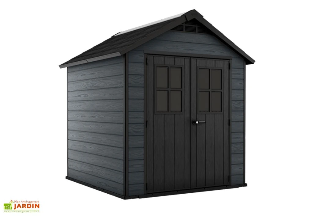 Abri De Jardin En Résine Keter 5 M² – Woodium 757 Anthracite 3 Abri De Jardin En Résine Keter 5 M² – Woodium 757 Anthracite