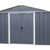 Abri De Jardin Acier Galvanisé Anthracite 197 X 303 Cm 5,97 M² -Garanta Jardin Magasin abri jardin metal acier galvanise trigano 2 2