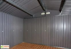 Abri De Jardin En Métal 0,33 Mm Duramax 10 M² – Vert Pin 10 X 10 -Garanta Jardin Magasin abri jardin metal duramax vert pin 10x10 1 1