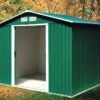 Abri De Jardin En Métal 0,33 Mm Duramax 5 M² – Vert Pin 8 X 6 1 Abri De Jardin En Métal 0,33 Mm Duramax 5 M² – Vert Pin 8 X 6 -Garanta Jardin Magasin abri jardin metal duramax vert pin 8x6 1
