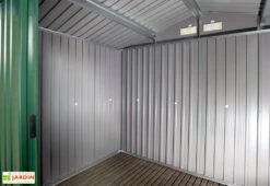 Abri De Jardin En Métal 0,33 Mm Duramax 5 M² – Vert Pin 8 X 6 -Garanta Jardin Magasin abri jardin metal duramax vert pin 1