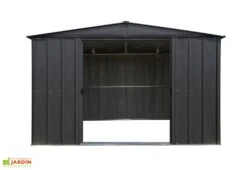 Abri De Jardin En Métal Gris Spacemaker Acier Galvanisé – 11 M² 9 Abri De Jardin En Métal Gris Spacemaker Acier Galvanisé – 11 M² -Garanta Jardin Magasin abri jardin metal spacemaker gris acier galvanise 370cm