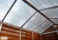 Abri De Jardin Skylight 7 M² Ambre | Palram - Canopia -Garanta Jardin Magasin abri jardin polycarbonate palram skylight amber 3 1