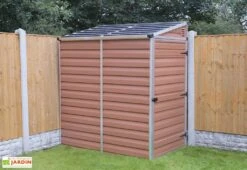 Abri De Jardin Skylight 2,1 M² Pent Ambre | Palram - Canopia -Garanta Jardin Magasin abri jardin polycarbonate pent shed palram 6