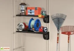 Keter Abri De Jardin Polypropylène 256,5 X 182 Cm - Sydney 86 -Garanta Jardin Magasin abri jardin prolypropylene traite 3