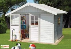 Grosfillex Abri De Jardin PVC Deco 7,5 -Garanta Jardin Magasin abri jardin pvc deco75 vert