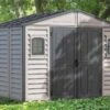Abri De Jardin En PVC Duramax 8,05 M² Gris -Garanta Jardin Magasin abri jardin pvc duramax 8m2 gris