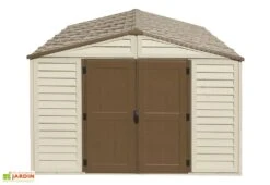 Abri De Jardin En PVC Duramax Beige 13 M² – Woodstyle Premium 10 X 13 -Garanta Jardin Magasin abri jardin pvc duramax woodstyle premium 10x13 13m2 4