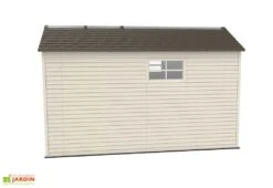 Abri De Jardin En PVC Et Acier Inoxydable Lifetime Landmark 8 M² -Garanta Jardin Magasin abri jardin pvc lifetime landmark 8m2 1 1