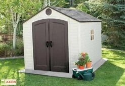 Abri De Jardin PVC Lifetime Sentinel 6405 (7,44m²) -Garanta Jardin Magasin abri jardin pvc resine sentinel 6405
