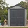 Keter Abri De Jardin PVC Brossium 757 (229x223) -Garanta Jardin Magasin abri jardin resine gris brossium 6