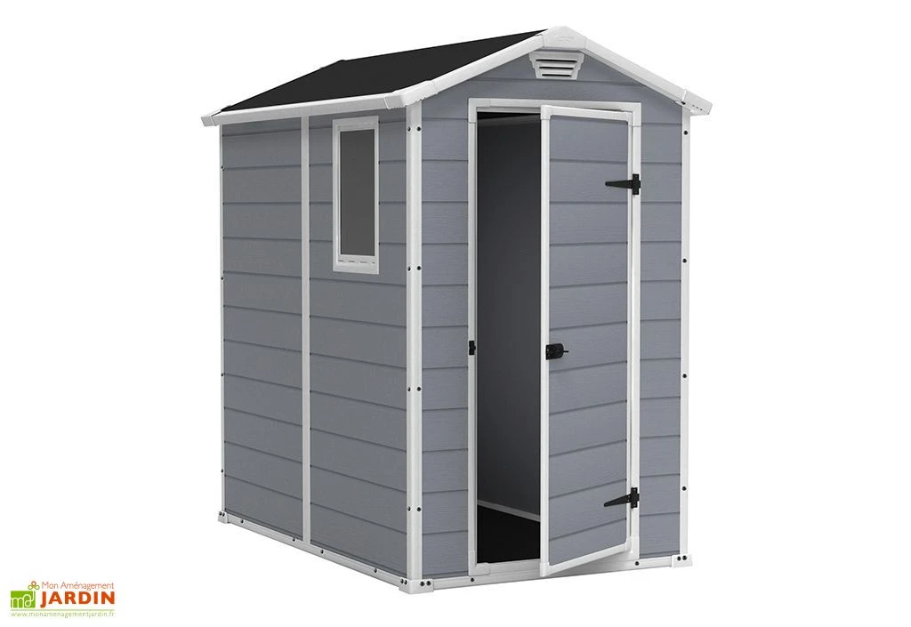 Keter Abri De Jardin Résine Premium 46 S Gris (192x130x198) 5 Keter Abri De Jardin Résine Premium 46 S Gris (192x130x198) – Image 3