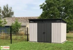 Keter Abri De Jardin En Résine Avec Toit Monopente Brossium 117 - 7,4 M² 7 Keter Abri De Jardin En Résine Avec Toit Monopente Brossium 117 - 7,4 M² -Garanta Jardin Magasin abri jardin resine keter toit monopente brossium