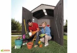 Abri De Jardin PVC Lifetime Landmark (2,13x2,13) -Garanta Jardin Magasin abri jardin resine lifetime 60190 2