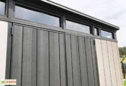 Keter Abri De Jardin En Résine Avec Toit Monopente Brossium 117 - 7,4 M² 8 Keter Abri De Jardin En Résine Avec Toit Monopente Brossium 117 - 7,4 M² -Garanta Jardin Magasin abri jardin resine monopente keter fenetres