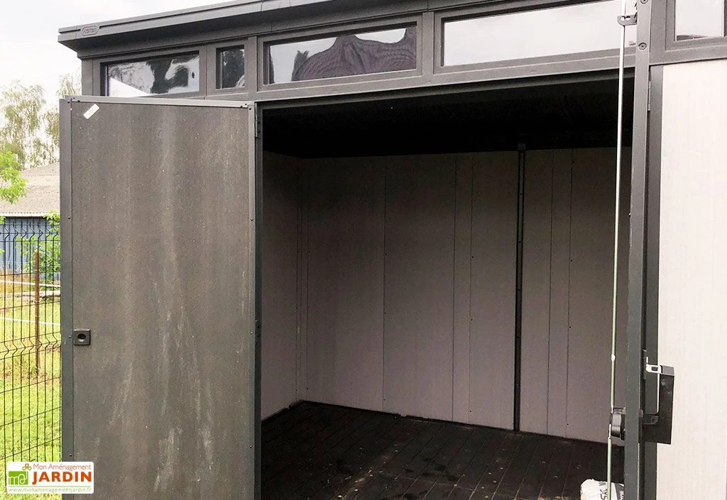 Keter Abri De Jardin En Résine Avec Toit Monopente Brossium 117 - 7,4 M² 6 Keter Abri De Jardin En Résine Avec Toit Monopente Brossium 117 - 7,4 M² – Image 4