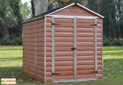 Abri De Jardin Skylight 4,2 M² Ambre | Palram - Canopia -Garanta Jardin Magasin abri jardin skylight amber 702297 palram 2