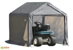 Abri De Jardin Souple En Acier Et Polyéthylène 3 M²