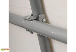 Abri De Jardin Souple En Acier Et Polyéthylène 5 M² -Garanta Jardin Magasin abri jardin souple acier enduit bache polyethylene 5m2 6