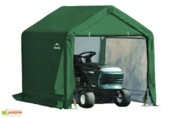 Abri De Jardin En Toile : Polyéthylène Vert 180 X 180 Cm – 3,24 M² -Garanta Jardin Magasin abri jardin souple shelter logic sl70417