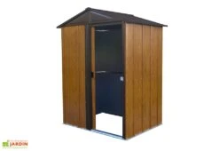 Abri De Jardin En Acier Galvanisé Imitation Bois Woodlake – 1,84 M² 11 Abri De Jardin En Acier Galvanisé Imitation Bois Woodlake – 1,84 M² -Garanta Jardin Magasin abri jardin spacemaker metal imitation bois