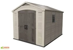 Keter Abri De Jardin PVC Sydney 811 (257x332cm) -Garanta Jardin Magasin abri jardin sydney 811