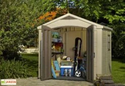 Keter Abri De Jardin Polypropylène 256,5 X 182 Cm - Sydney 86 -Garanta Jardin Magasin abri jardin sydney 86 1