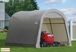 Abri De Jardin En Toile Polyéthylène Et Acier 9 M²